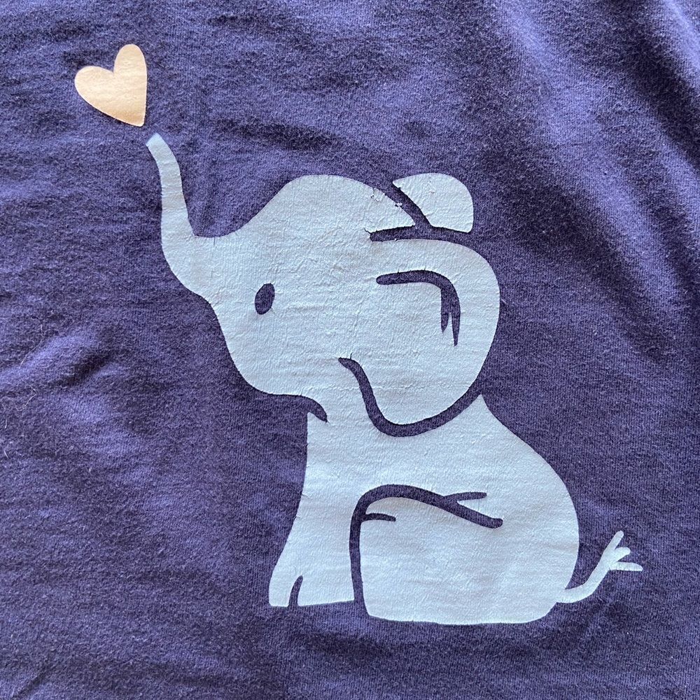 Maternity Navy Blue T Shirt || size Small - Picture 2 of 4
